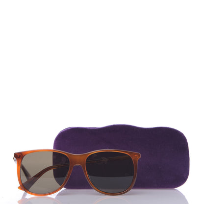 Gucci Acetate Frame Sunglasses GG0263/S Havana 8 of 8