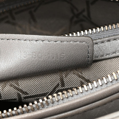 Christian Dior Metallic Lambskin Cannage Medium Lady Dior Silver 7 of 15