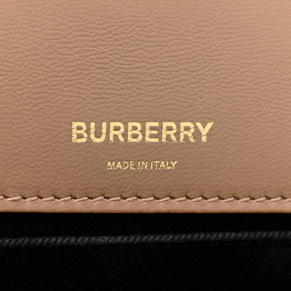 Burberry Lambskin Quilted Small Lola Bag Camel 6 of 11