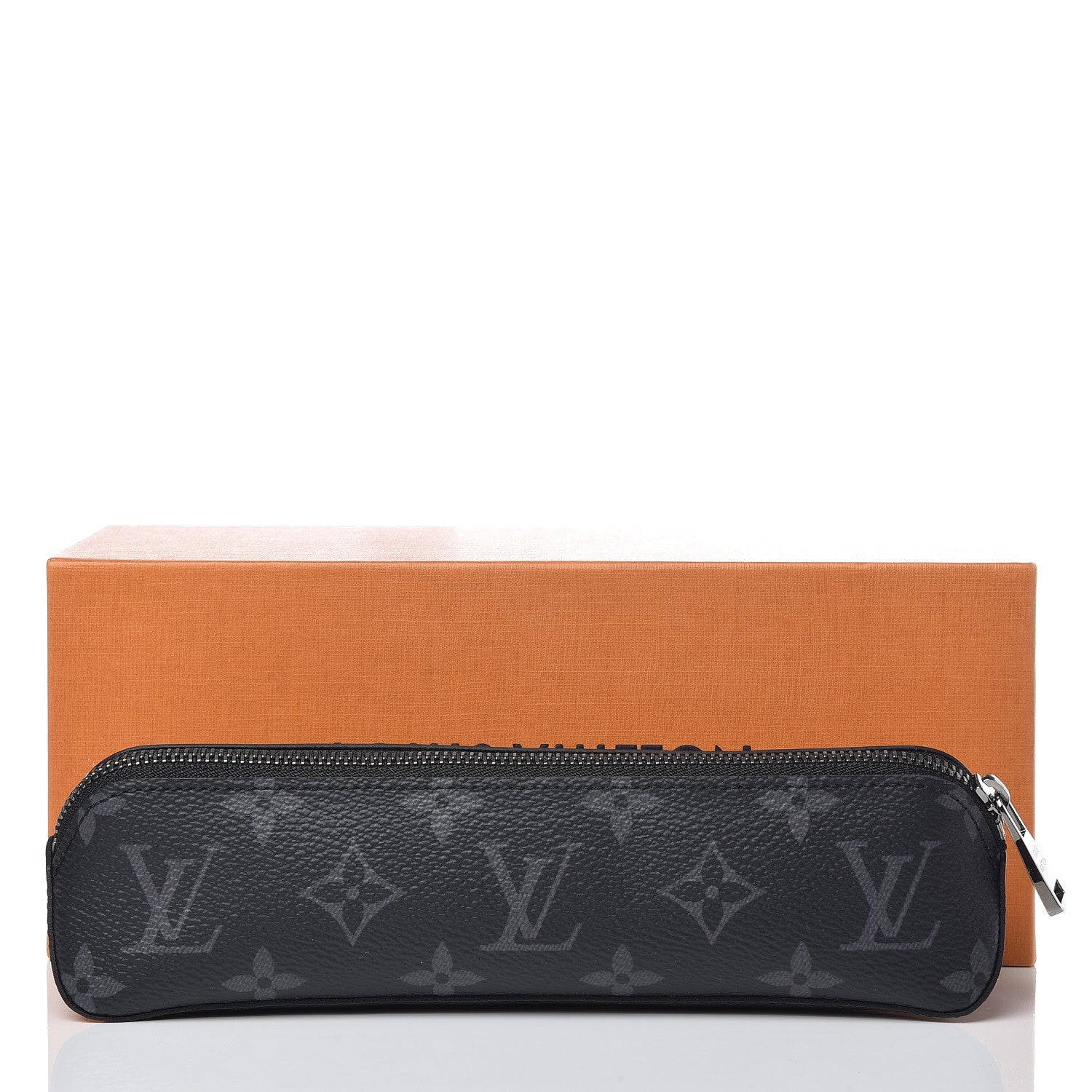 Louis Vuitton Monogram Eclipse Elizabeth Pencil Pouch Black 8 of 8