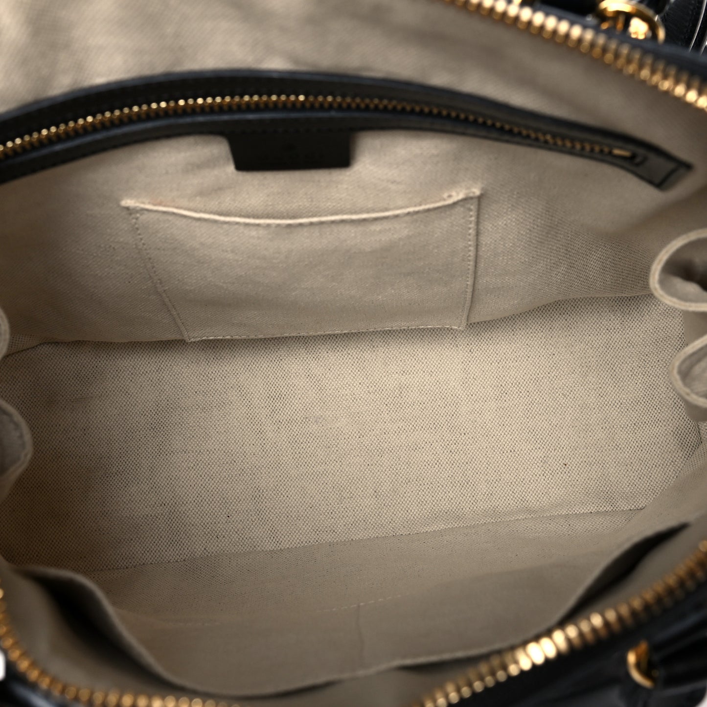 Boarded Plutone Calfskin Horsebit 1955 Top Handle Bag Black