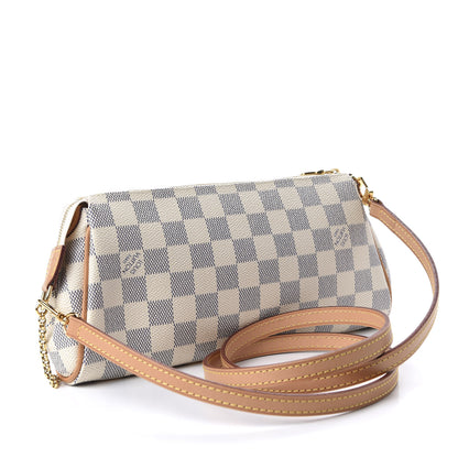 Louis Vuitton Damier Azur Eva Clutch 3 of 10