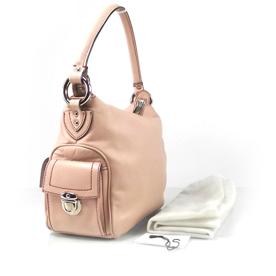 Marc Jacobs Leather Large Multipocket Hobo Pink 3 of 7