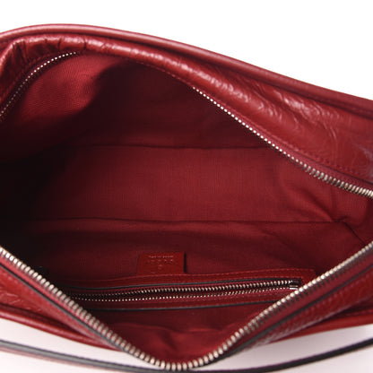 Gucci Fluffy Calfskin Morpheus Shoulder Bag Rosso 6 of 10