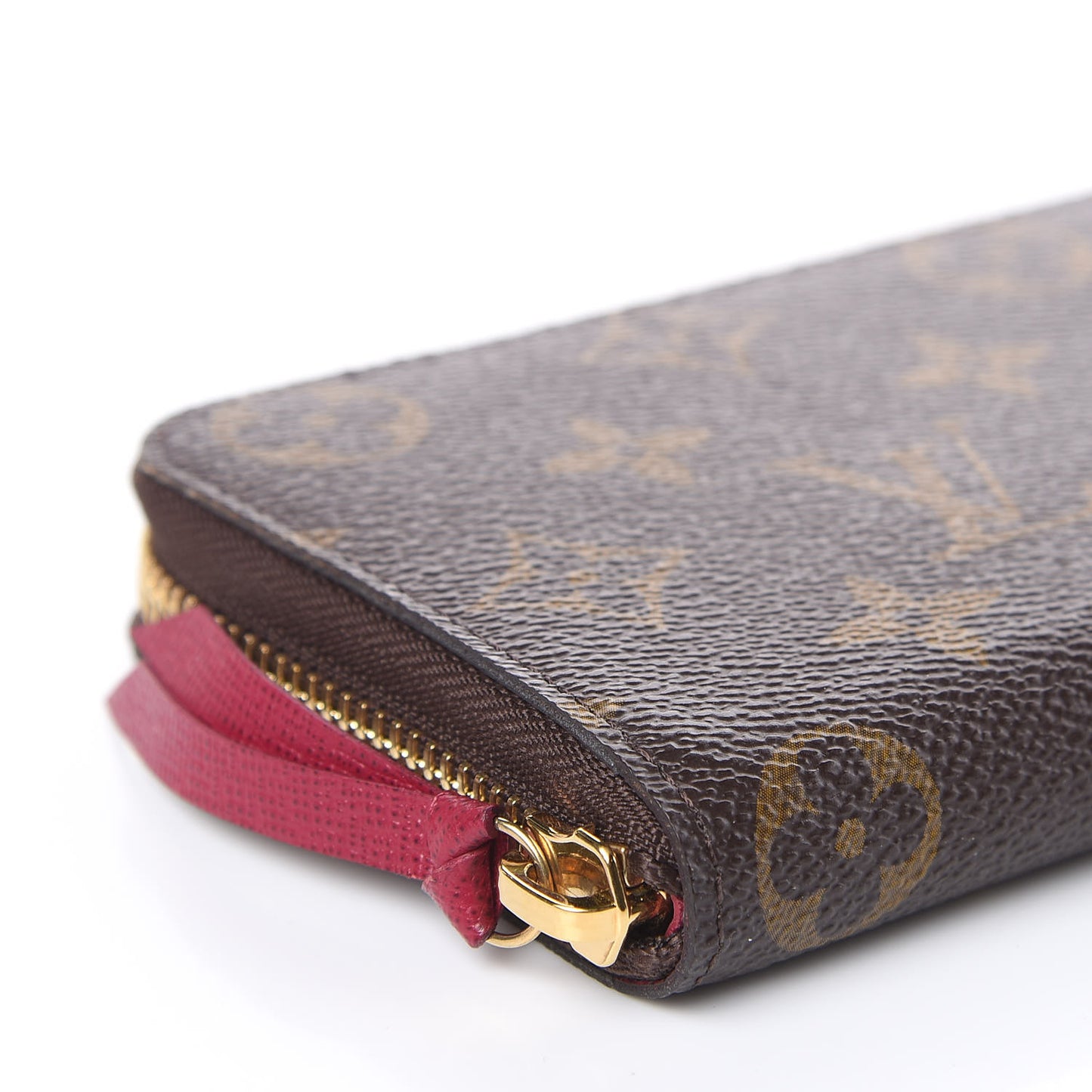 Monogram Clemence Wallet Fuchsia