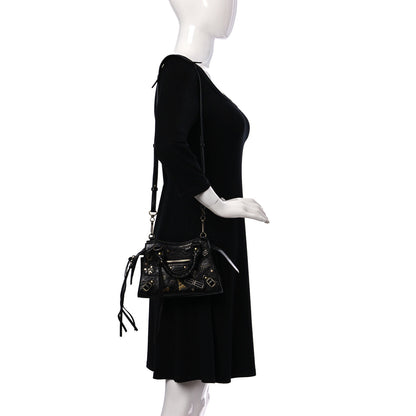 Balenciaga Agneau Neo Classic Hardware Pins Mini City Black 2 of 11