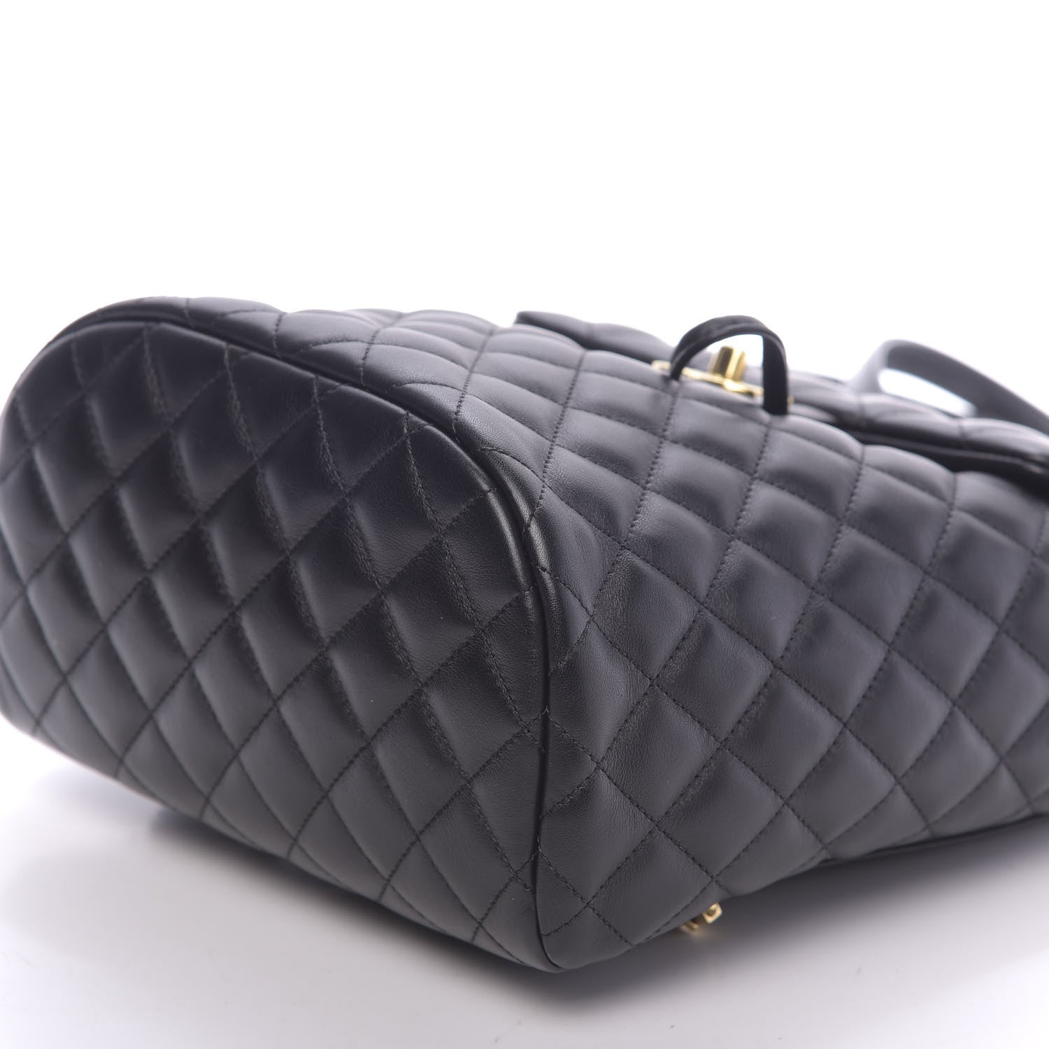 Chanel Calfskin Quilted Small Urban Spirit Backpack Black 6 of 11
