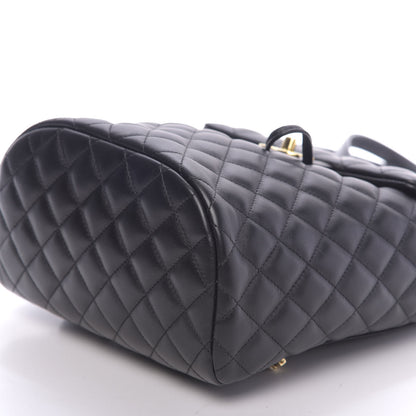 Chanel Calfskin Quilted Small Urban Spirit Backpack Black 6 of 11
