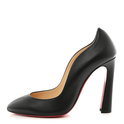 Christian Louboutin Nappa Agneska 100 Platform Pumps 37 Black 1 of 10