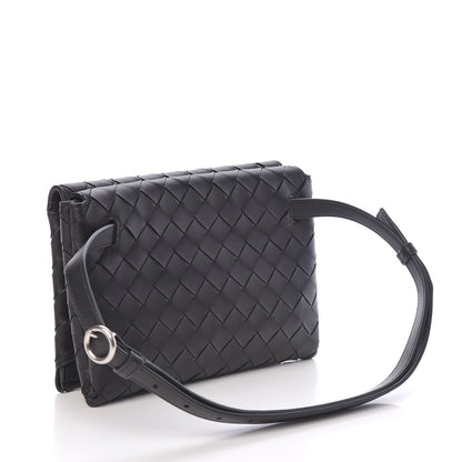 Bottega Veneta Nappa Intrecciato Belt Bag Black 3 of 9