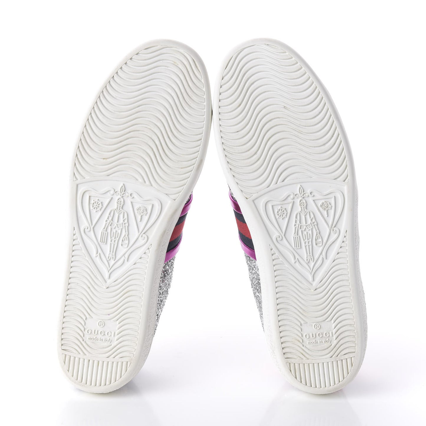 Glitter Web Womens Ace Sneakers 37 Silver
