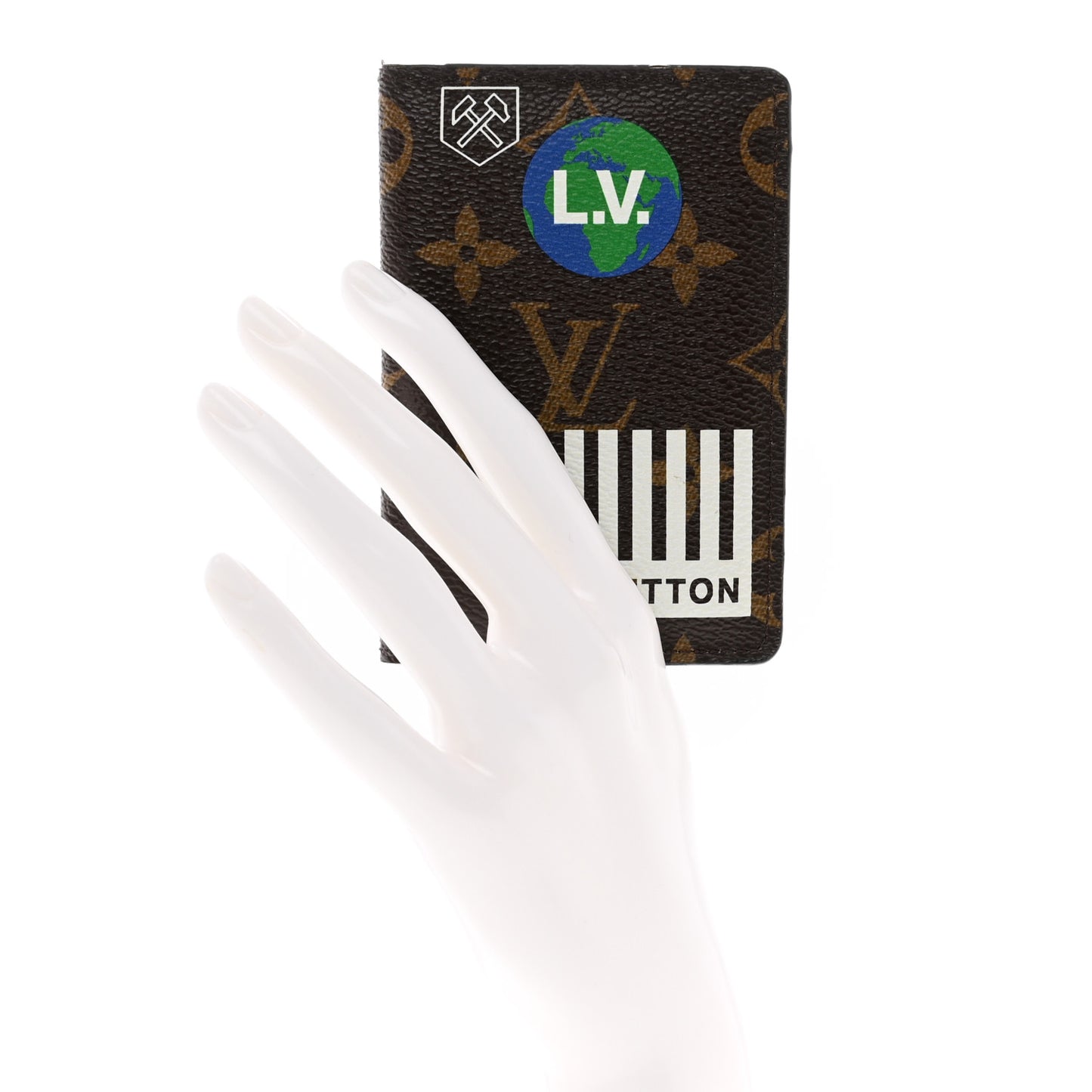 Monogram Stickers Pocket Organizer NM