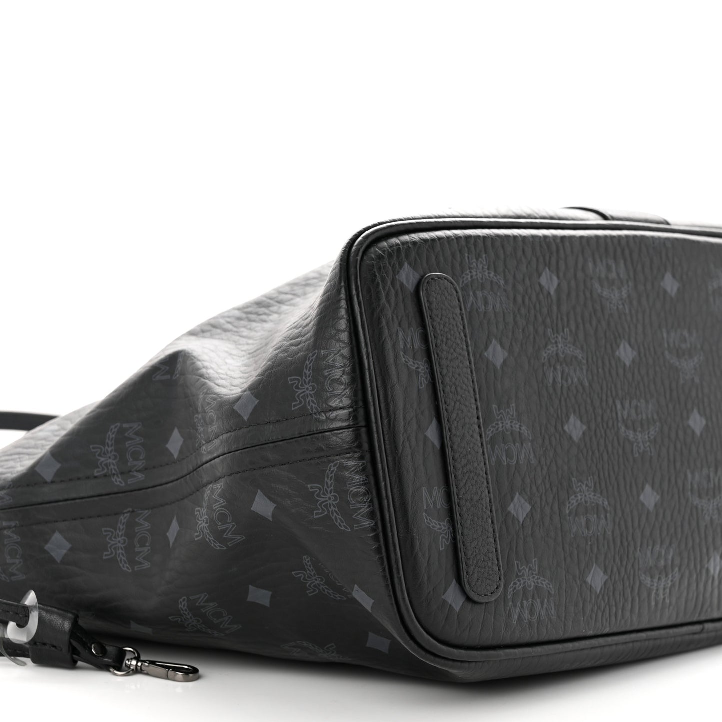 Visetos Medium Liz Reversible Shopper Tote Black