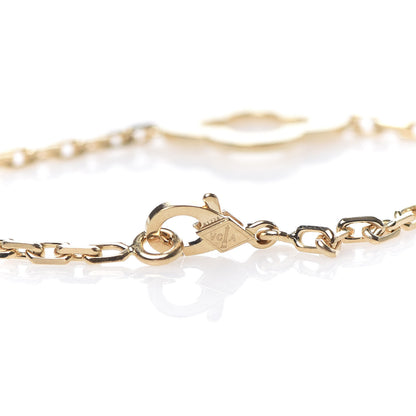Van Cleef & Arpels 18K Yellow Gold 3 Motifs Byzantine Alhambra Bracelet 4 of 7