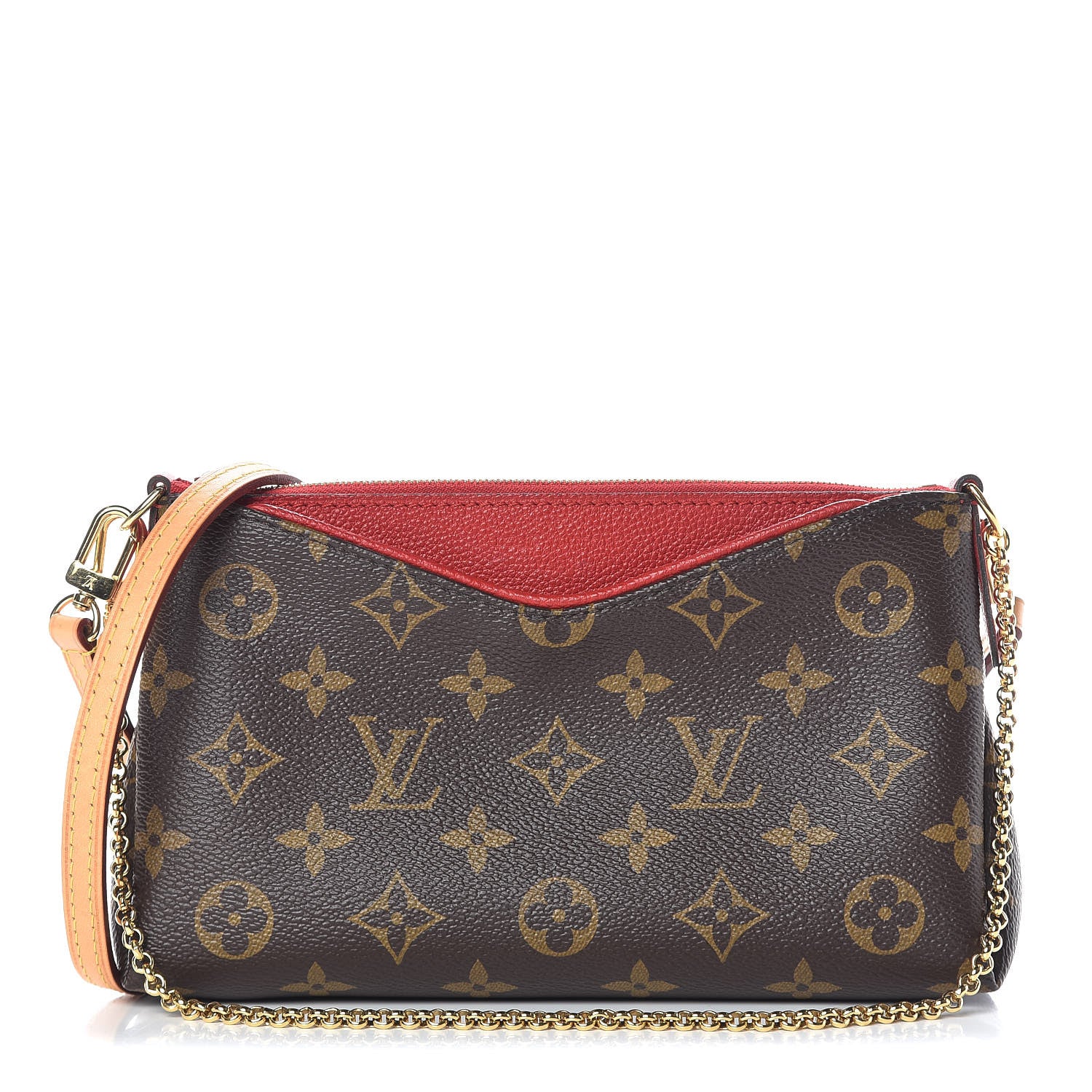 Louis Vuitton Monogram Pallas Clutch Cherry 1 of 9