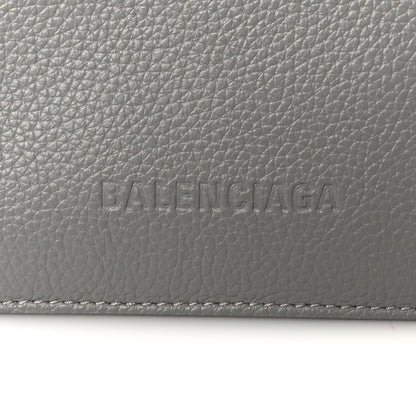 Balenciaga Calfskin Logo Embossed Small Tool 2.0 North-South Tote Balenciaga Grey 9 of 15