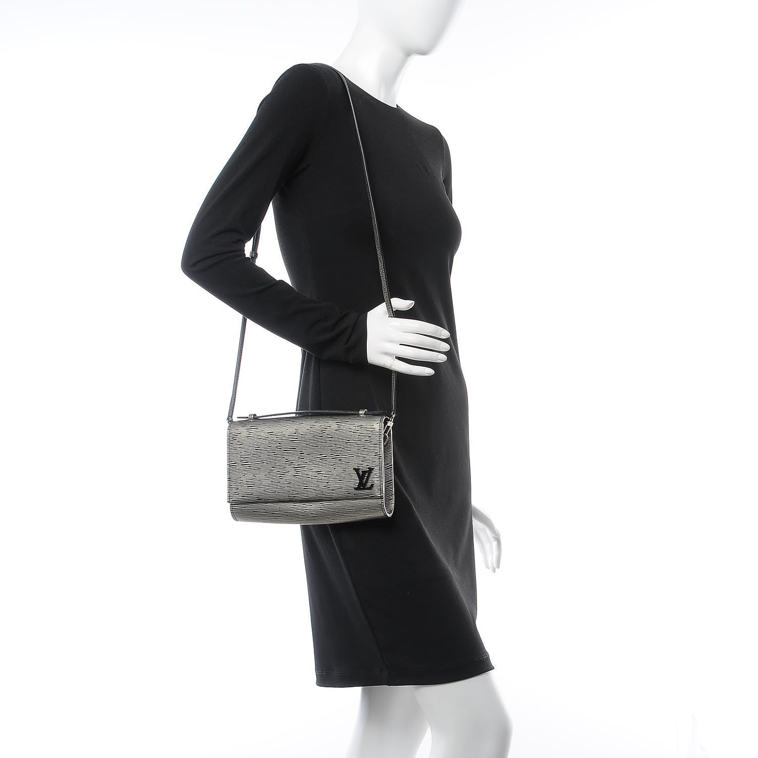Louis Vuitton Epi Clery Platine 2 of 7