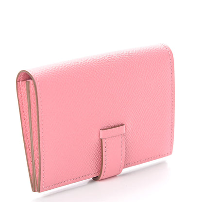 Hermes Epsom Bearn Card Holder Rose Confetti 3 of 6