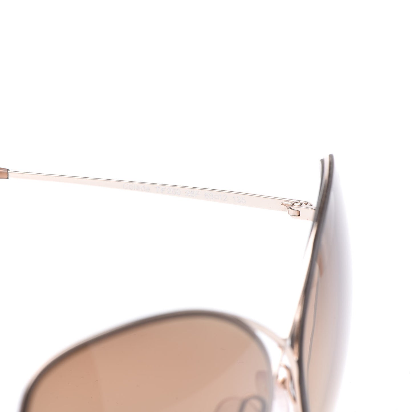 Colette Butterfly Sunglasses TF250 Rose Gold