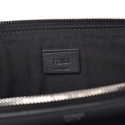 Fendi Vitello Dolce Studded Mini 2Jours Pouch Black Multicolor 14 of 15
