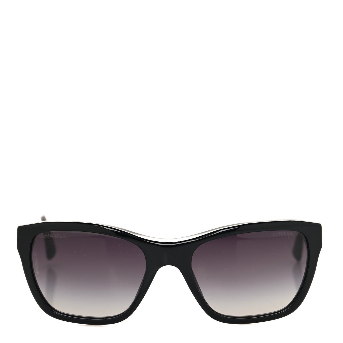 Acetate CC Square Sunglasses 5266 Black