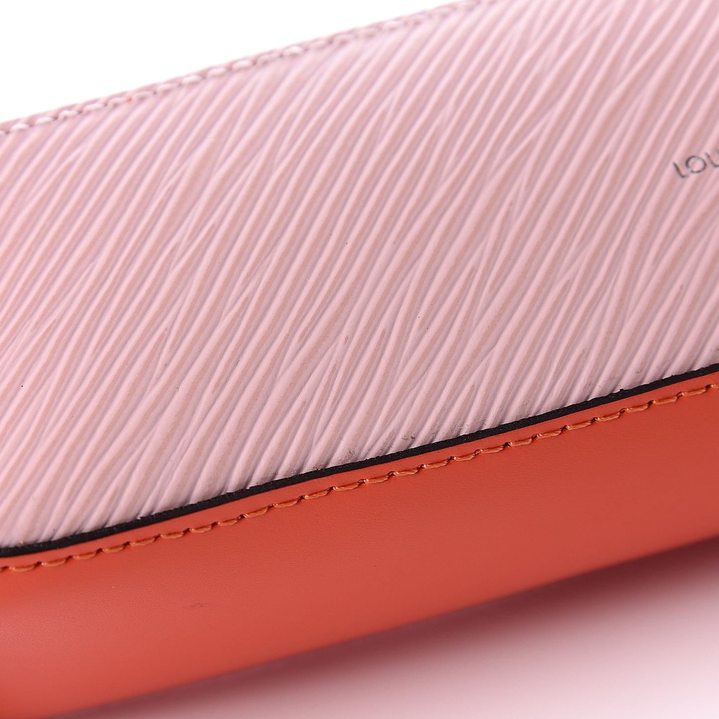 Monogram Epi Elizabeth Pencil Pouch Rose Ballerine