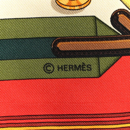 Hermes Silk Les Sangles Scarf 45 3 of 6