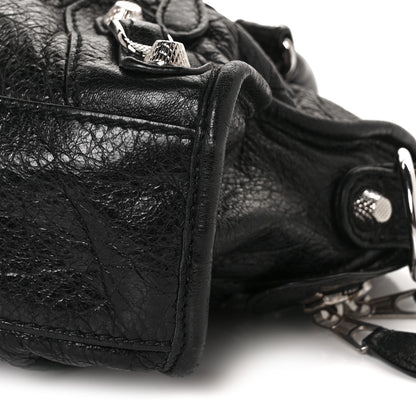 Balenciaga Agneau Giant 12 Silver Hardware Mini City Black 15 of 17