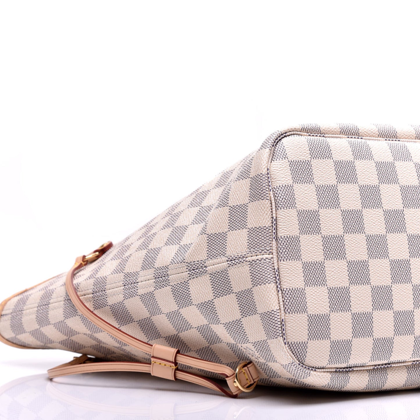Damier Azur Neo Neverfull MM Rose Ballerine