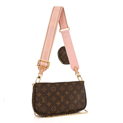Louis Vuitton Monogram Multi Pochette Accessories Rose Clair 3 of 11