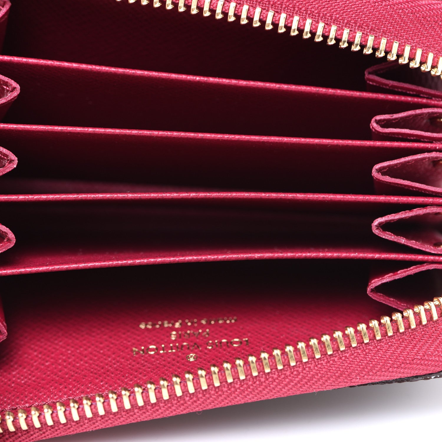 Louis Vuitton Monogram Zippy Multicartes Fuchsia 5 of 12