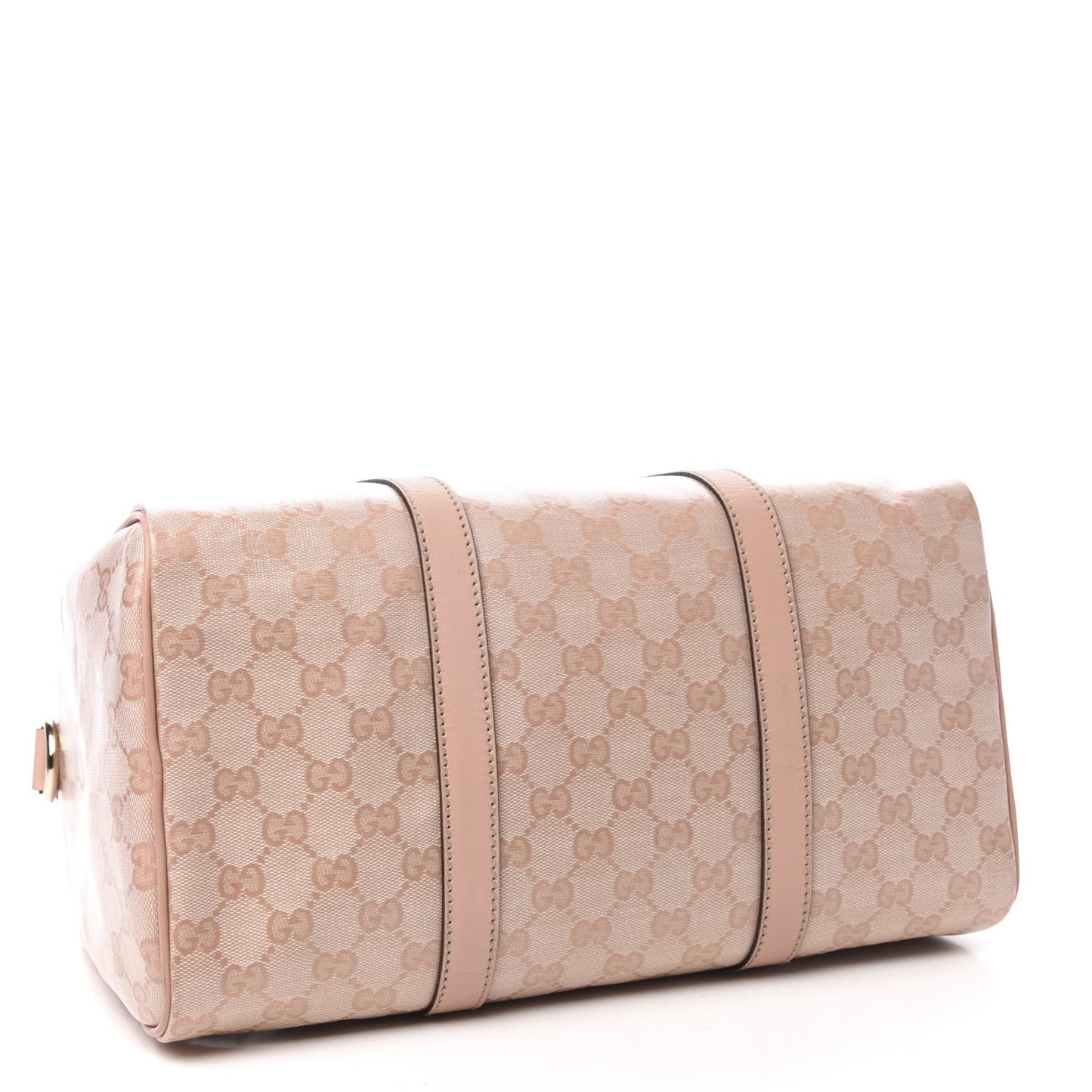 Crystal Monogram Joy Medium Boston Pink