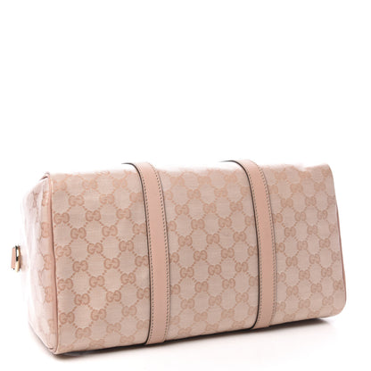 Gucci Crystal Monogram Joy Medium Boston Pink 4 of 12