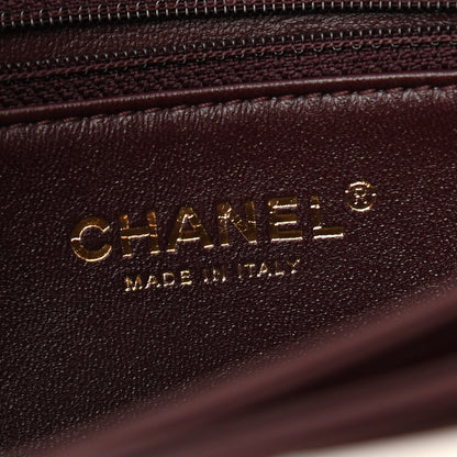 Chanel Lambskin Quilted Chain Flap White 6 of 12