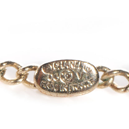 Chanel Enamel CC Necklace Beige 3 of 6