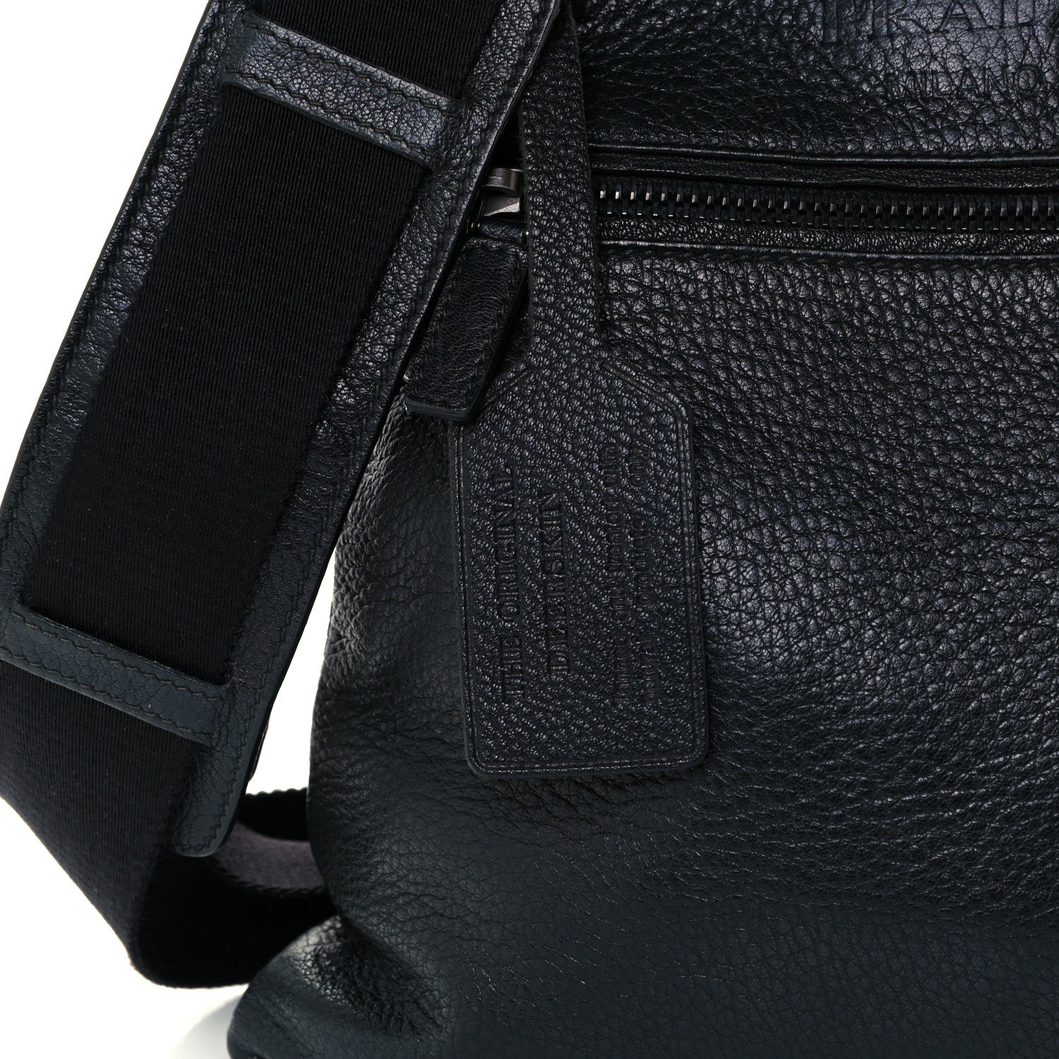 Prada Vitello Daino Crossbody Bag Black 10 of 10