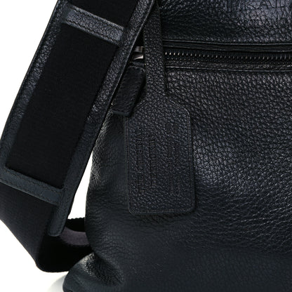 Prada Vitello Daino Crossbody Bag Black 10 of 10