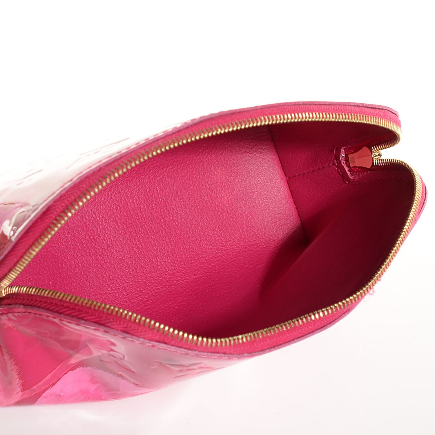 Louis Vuitton Vernis Ikat Cosmetic Pouch Rose Indien 5 of 7