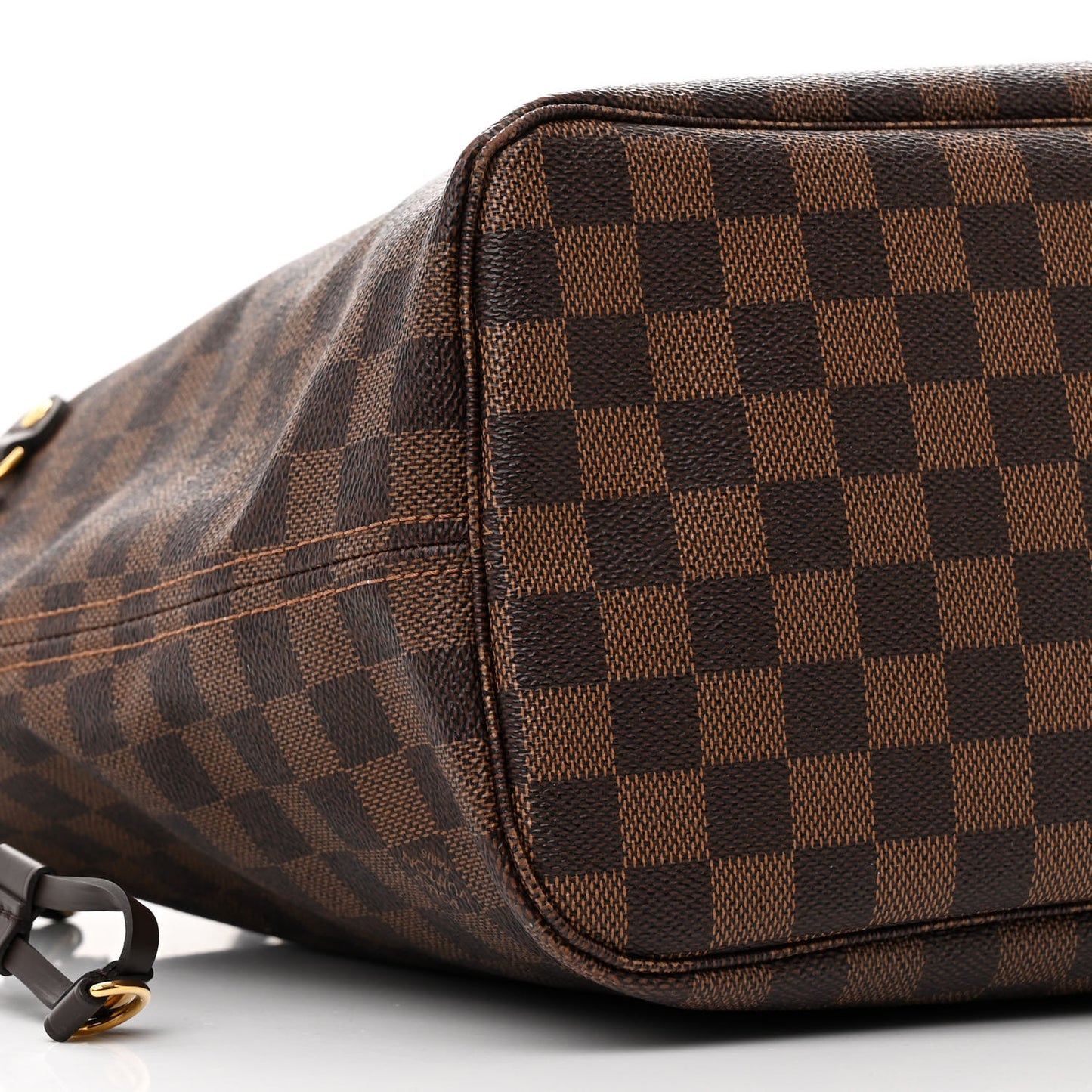 Damier Ebene Neo Neverfull MM Rose Ballerine