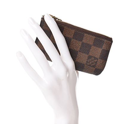 Louis Vuitton Damier Ebene Key Pouch 2 of 7