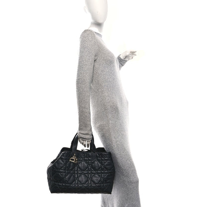 Christian Dior Calfskin Macrocannage Large Toujours Black 3 of 12
