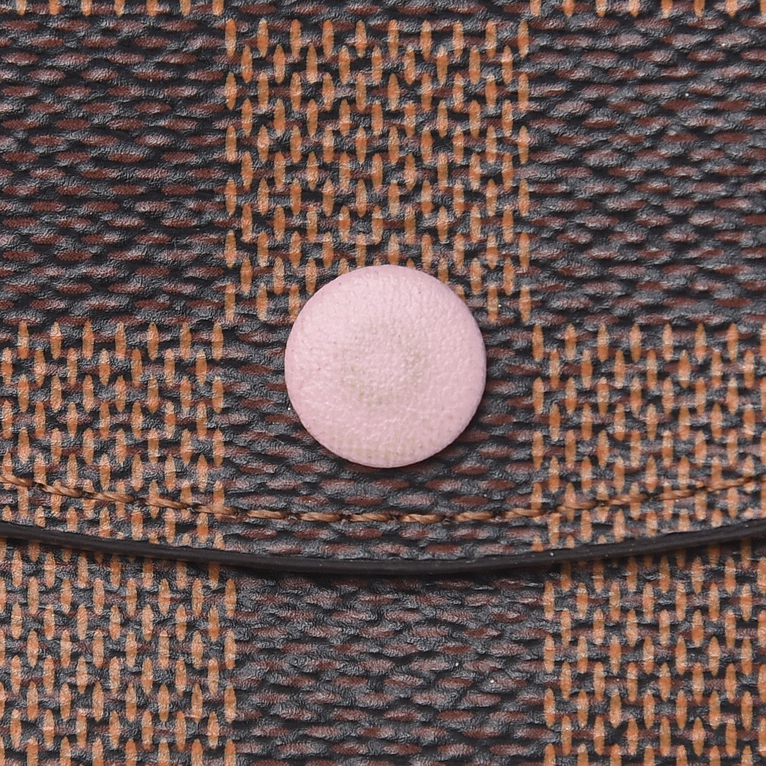 Louis Vuitton Damier Ebene Rosalie Coin Purse Rose Ballerine 8 of 11