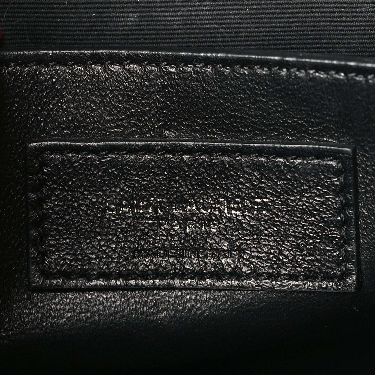 Crinkled Calfskin Matelasse Monogram Baby Niki Chain Satchel Black