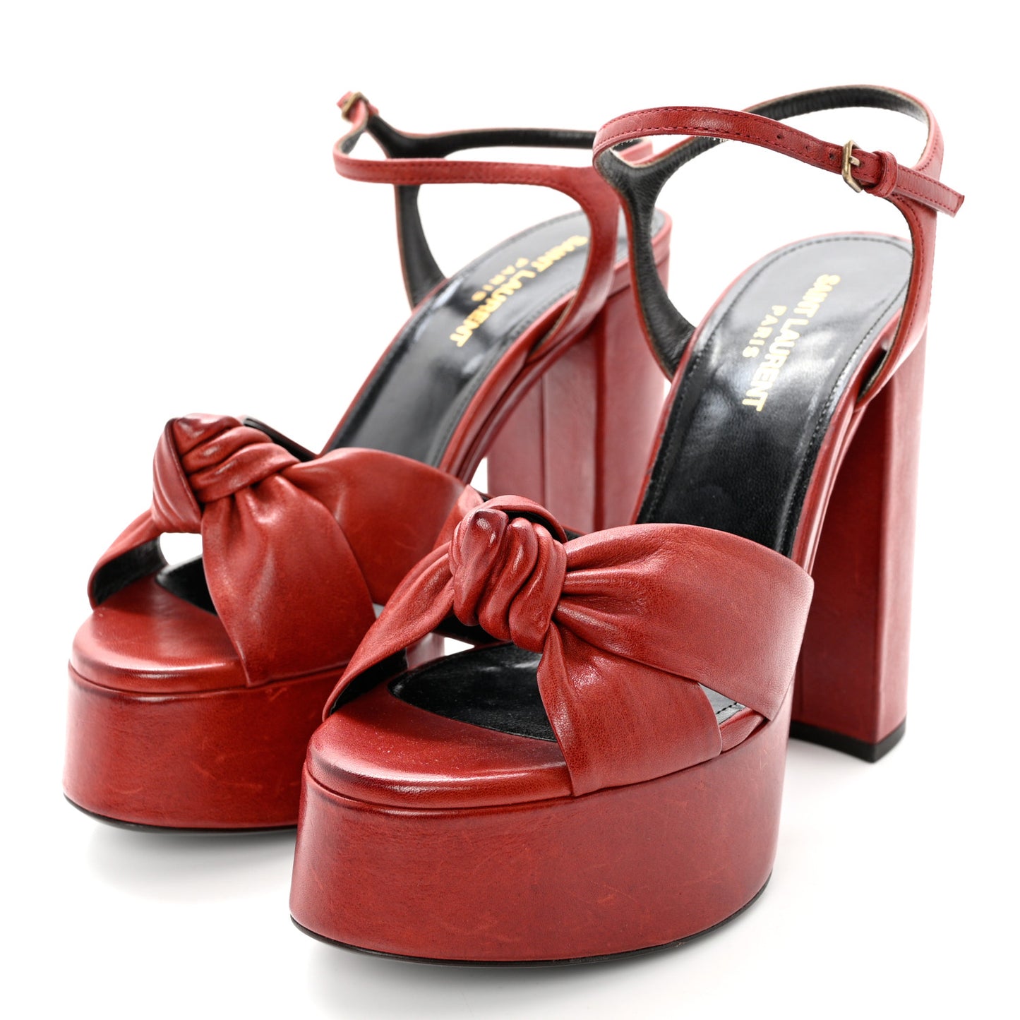 Vendome Bianca 85 Platform Sandals 37.5 Pomerol