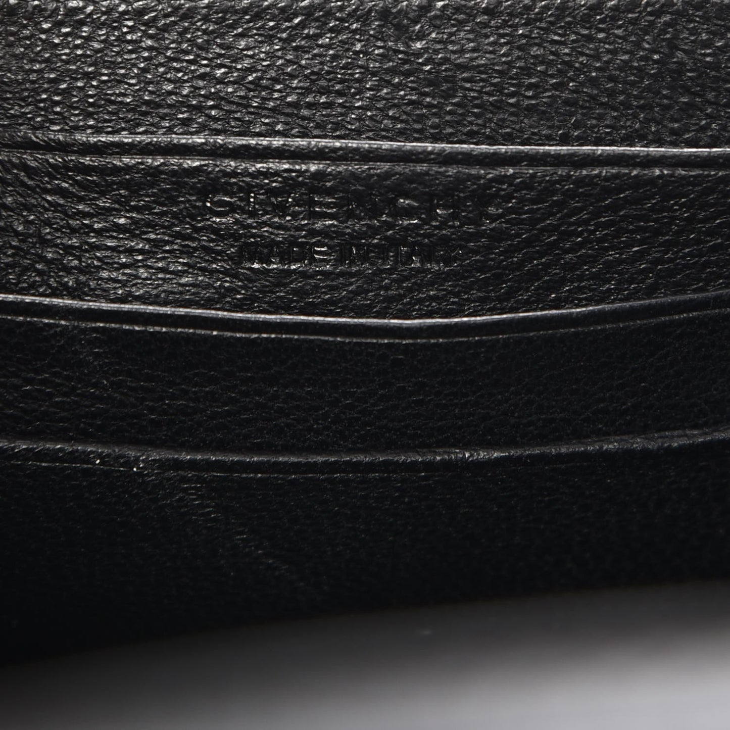 Grained Calfskin Nano Horizon Satchel Black
