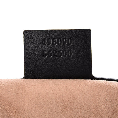 Gucci Calfskin Matelasse Large GG Marmont Shoulder Bag Black 7 of 7