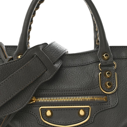 Balenciaga Chevre Gold Metallic Edge Hardware S City Gris Acier 9 of 14