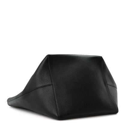 The Row Grained Calfskin Park Tote Three Black 5 of 10