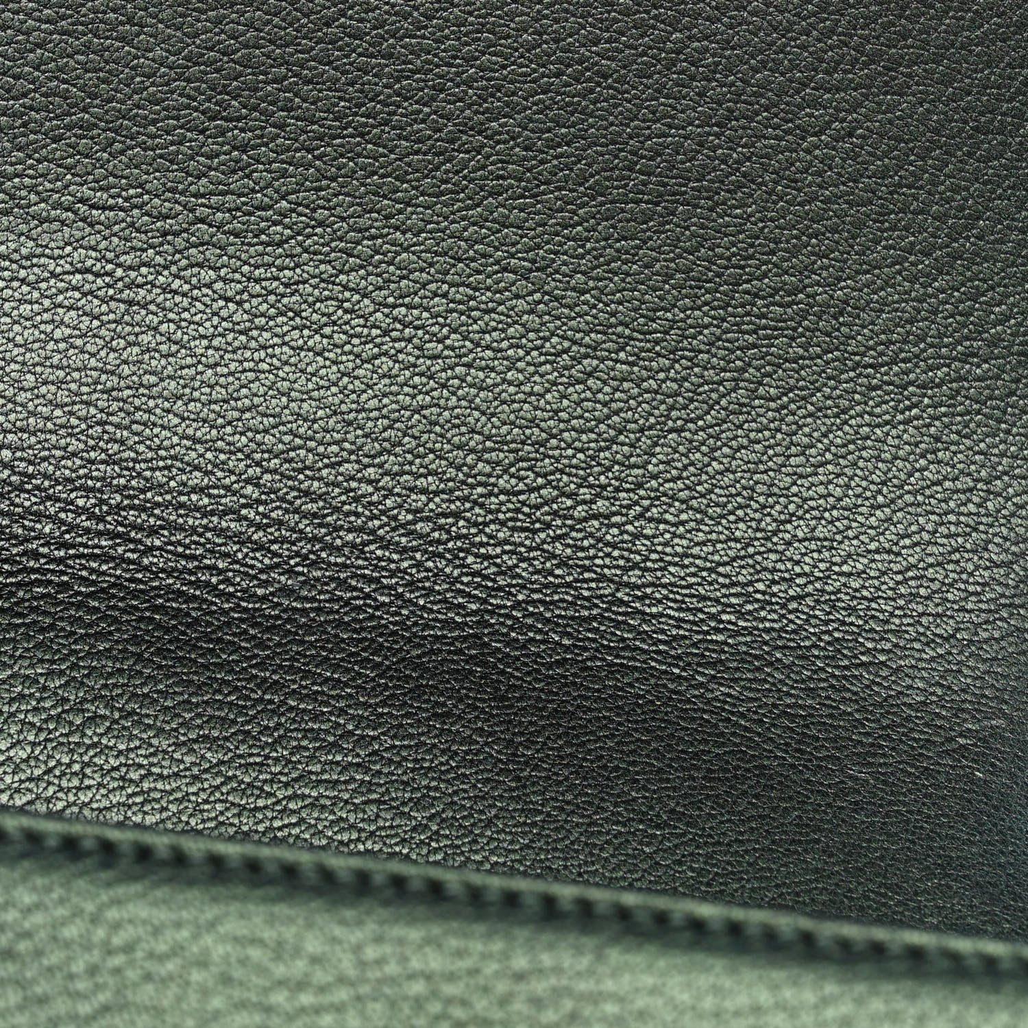 Chanel Iridescent Goatskin Quilted Medium Boy Flap Green 13 of 14