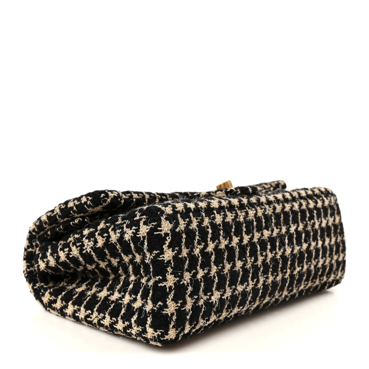 Chanel Fantasy Tweed 2.55 Reissue 225 Flap Black White 4 of 10